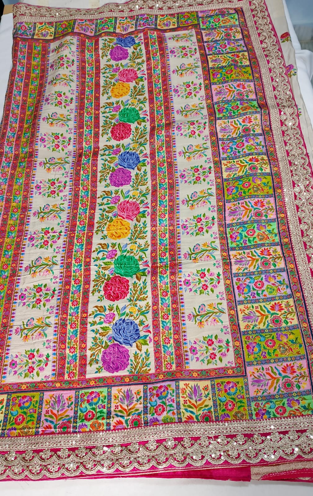 N1182: Ready To Ship Beautiful Saree With Stitched Blouse