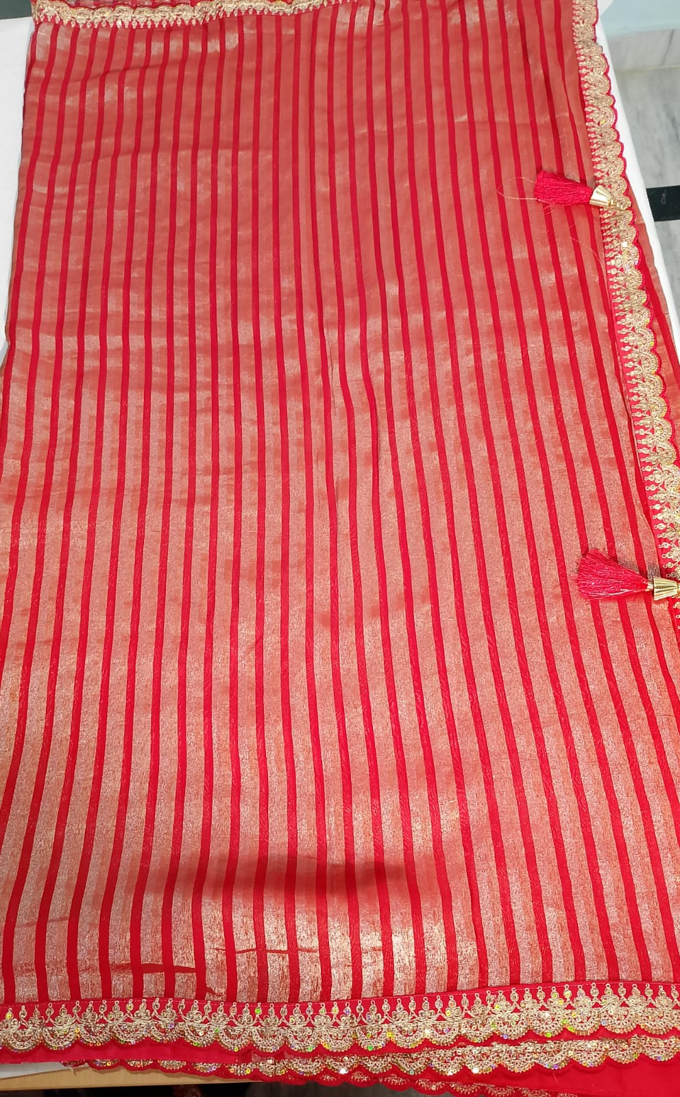 N1189: Ready To Ship Beautiful Saree With Stitched Blouse N1189: Ready To Ship Beautiful Saree With Stitched Blouse