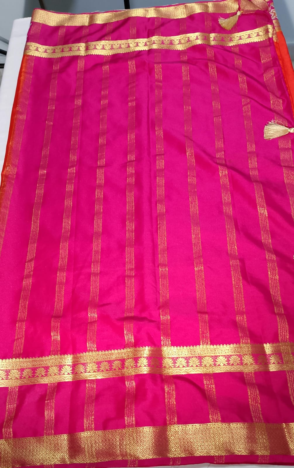 N1196: Ready To Ship Beautiful Saree With Stitched Blouse