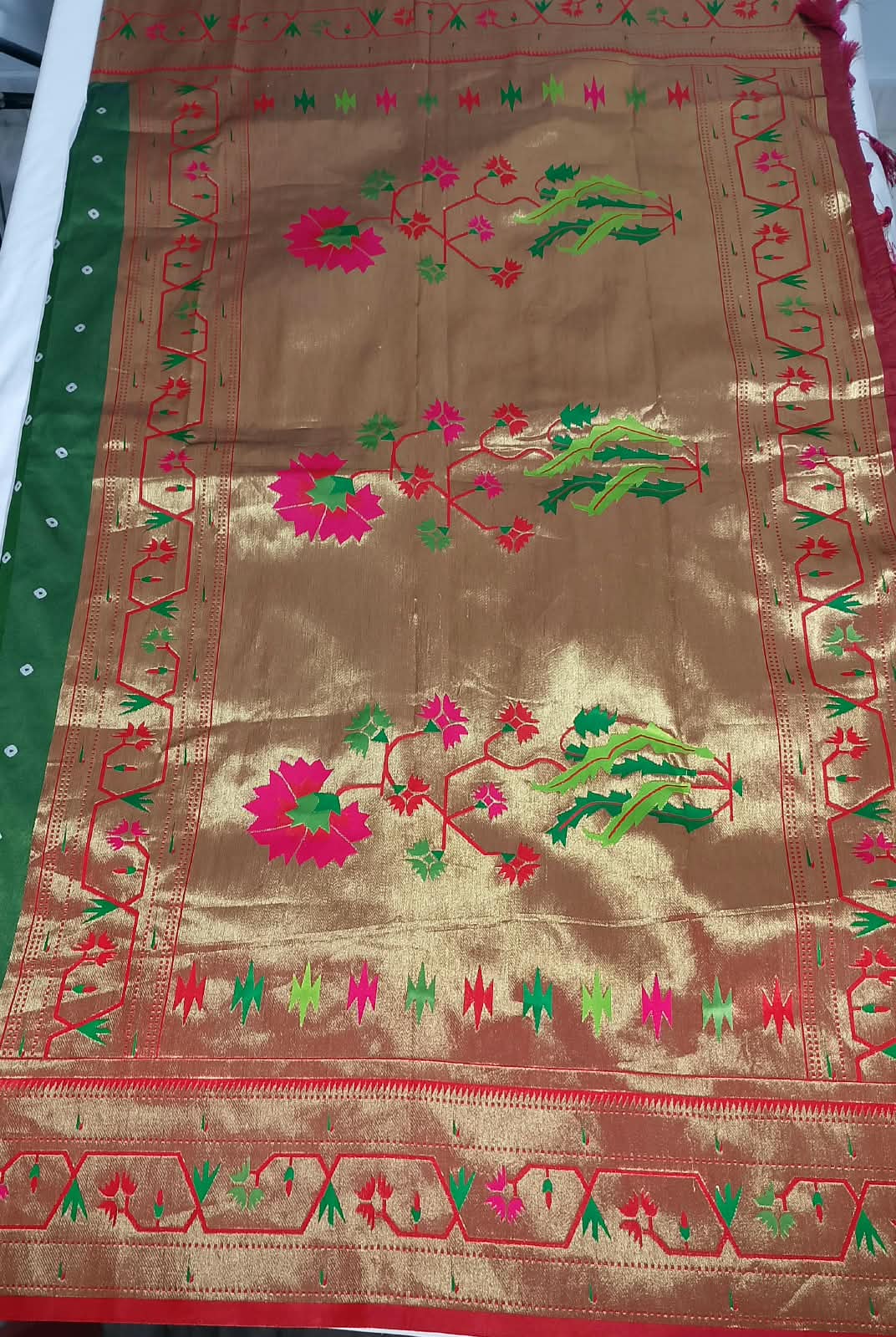 N1216: Ready To Ship Beautiful Saree With Stitched Blouse