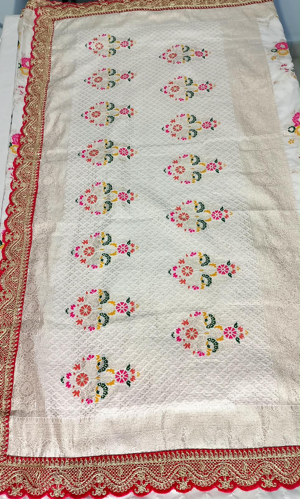 N1245: Ready To Ship Beautiful Saree With Stitched Blouse N1245: Ready To Ship Beautiful Saree With Stitched Blouse