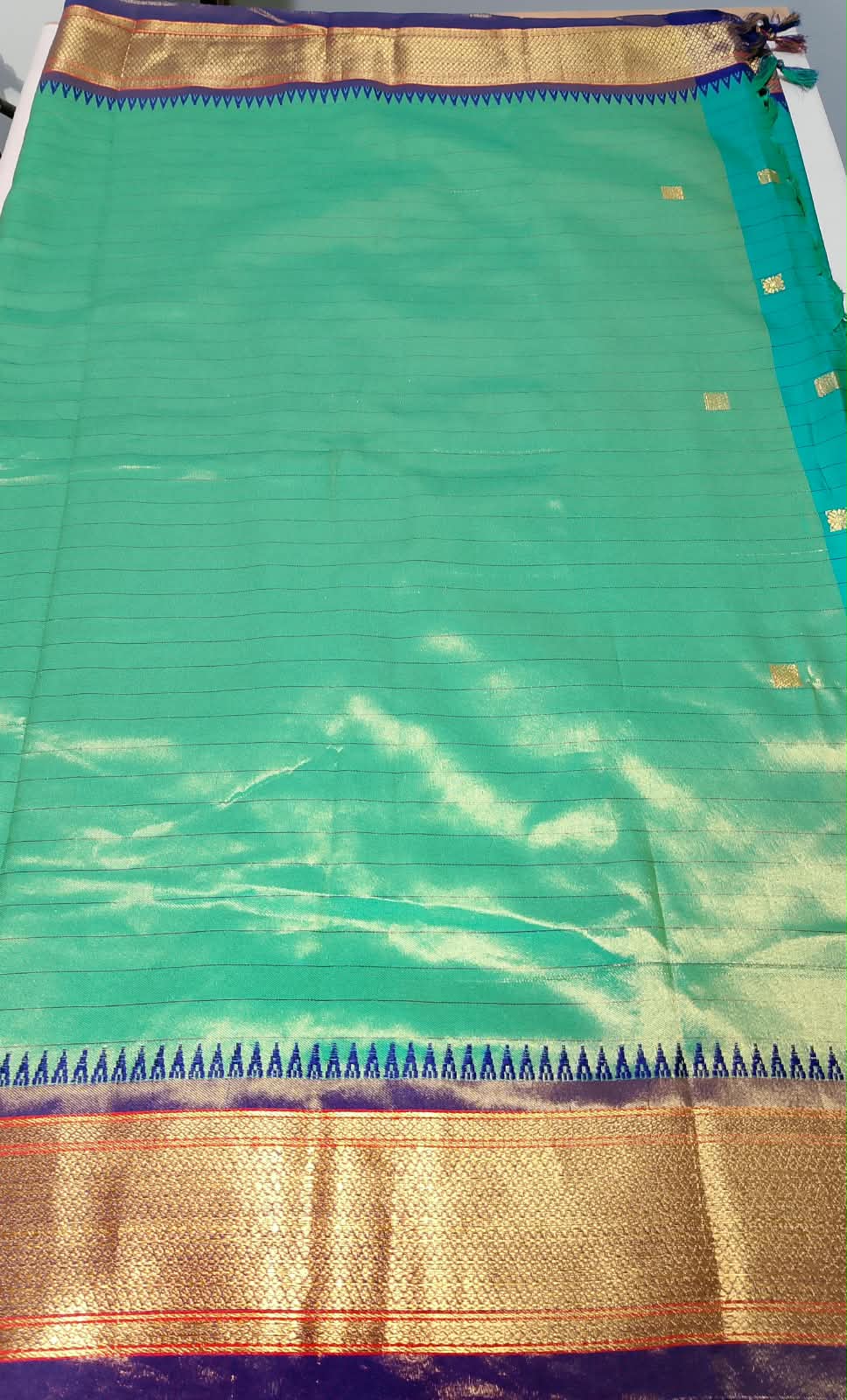 N1258: Ready To Ship Beautiful Paithani Saree With Unstitched Blouse