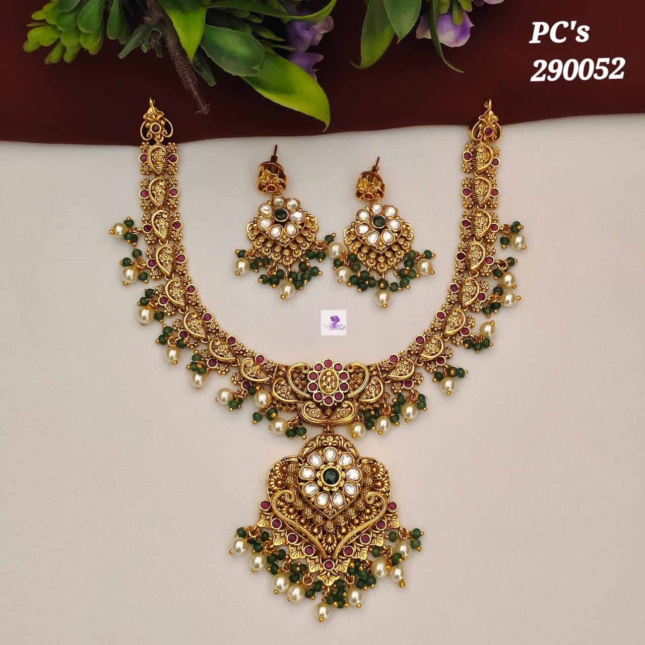 H58: Ready To Ship Beautiful Necklace Set