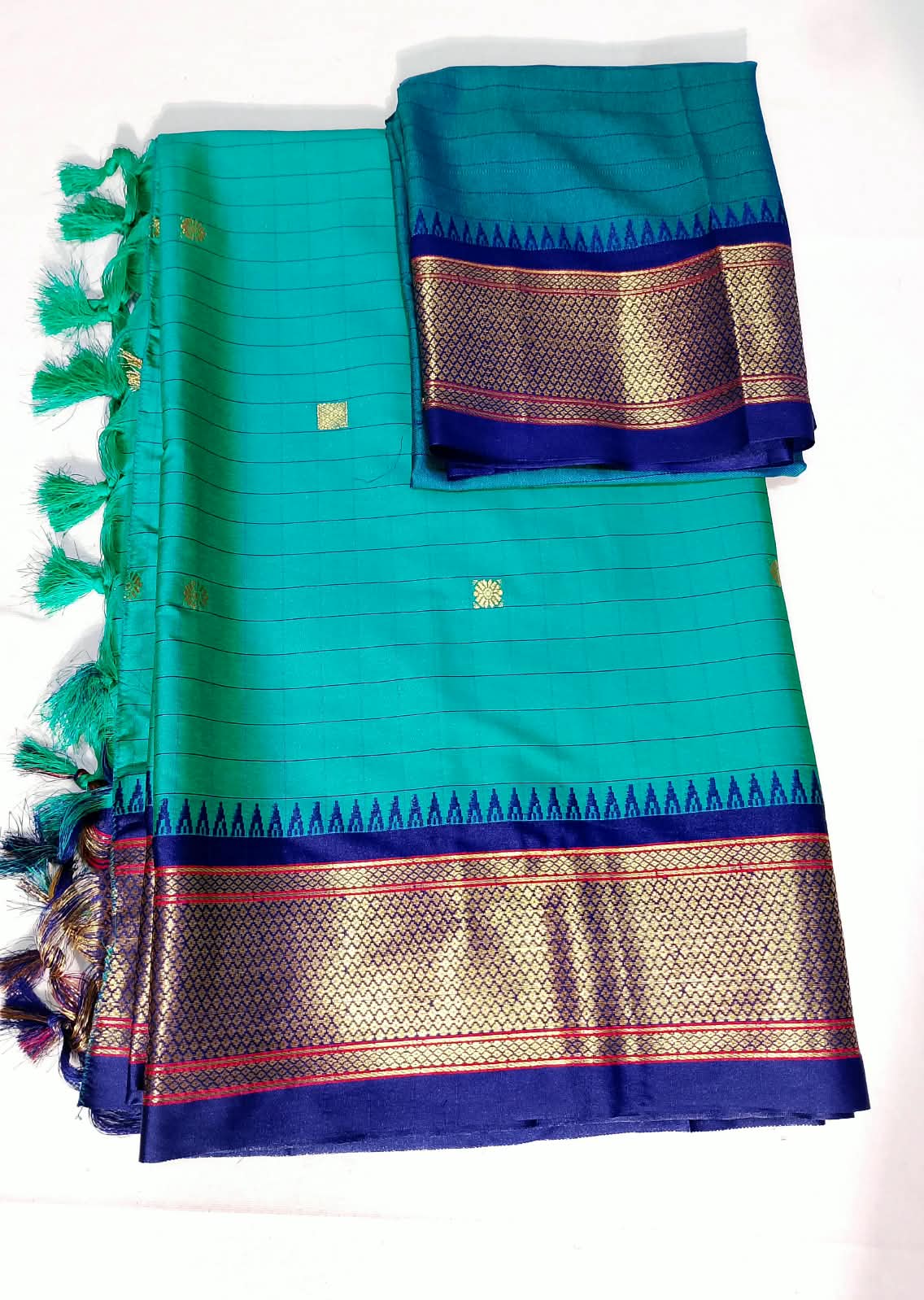 N1258: Ready To Ship Beautiful Paithani Saree With Unstitched Blouse