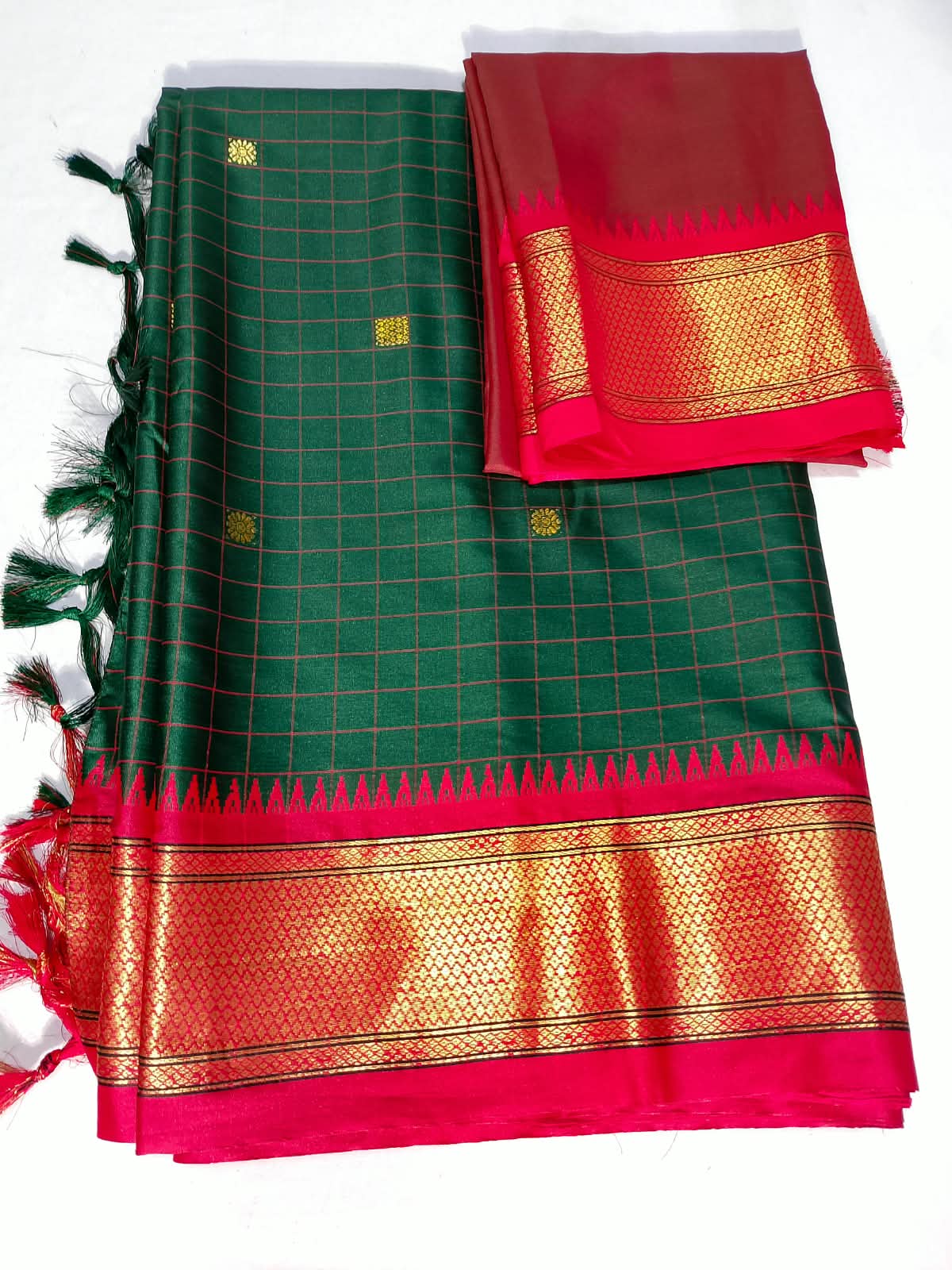 N1259: Ready To Ship Beautiful Paithani Saree With Unstitched Blouse