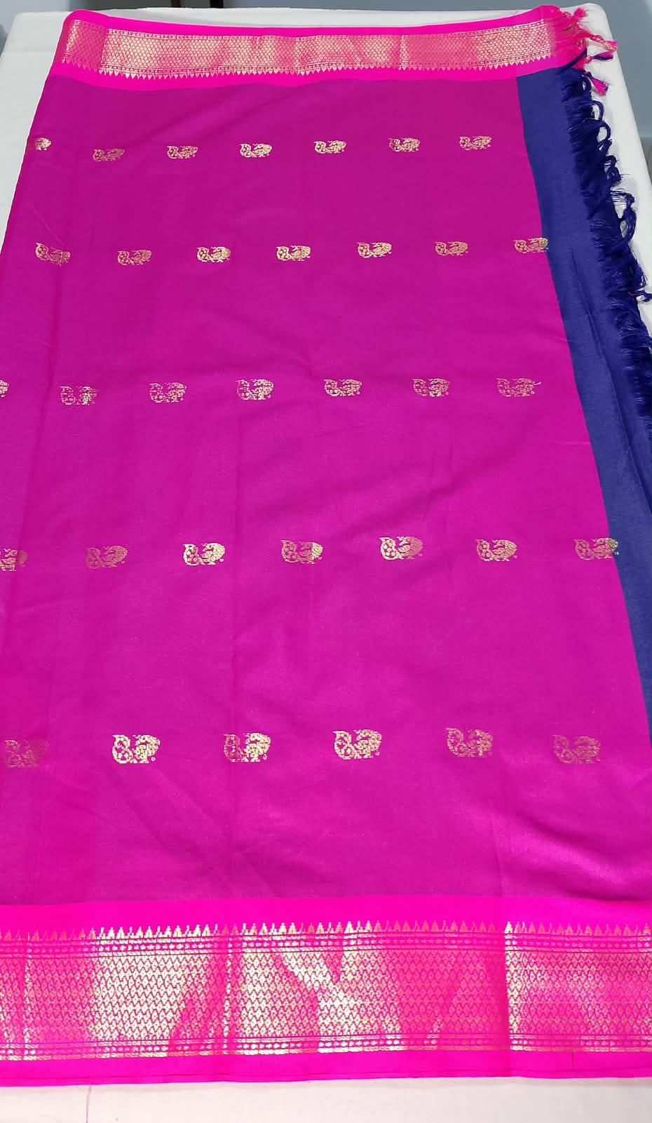 N1260: Ready To Ship Beautiful Paithani Saree With Unstitched Blouse
