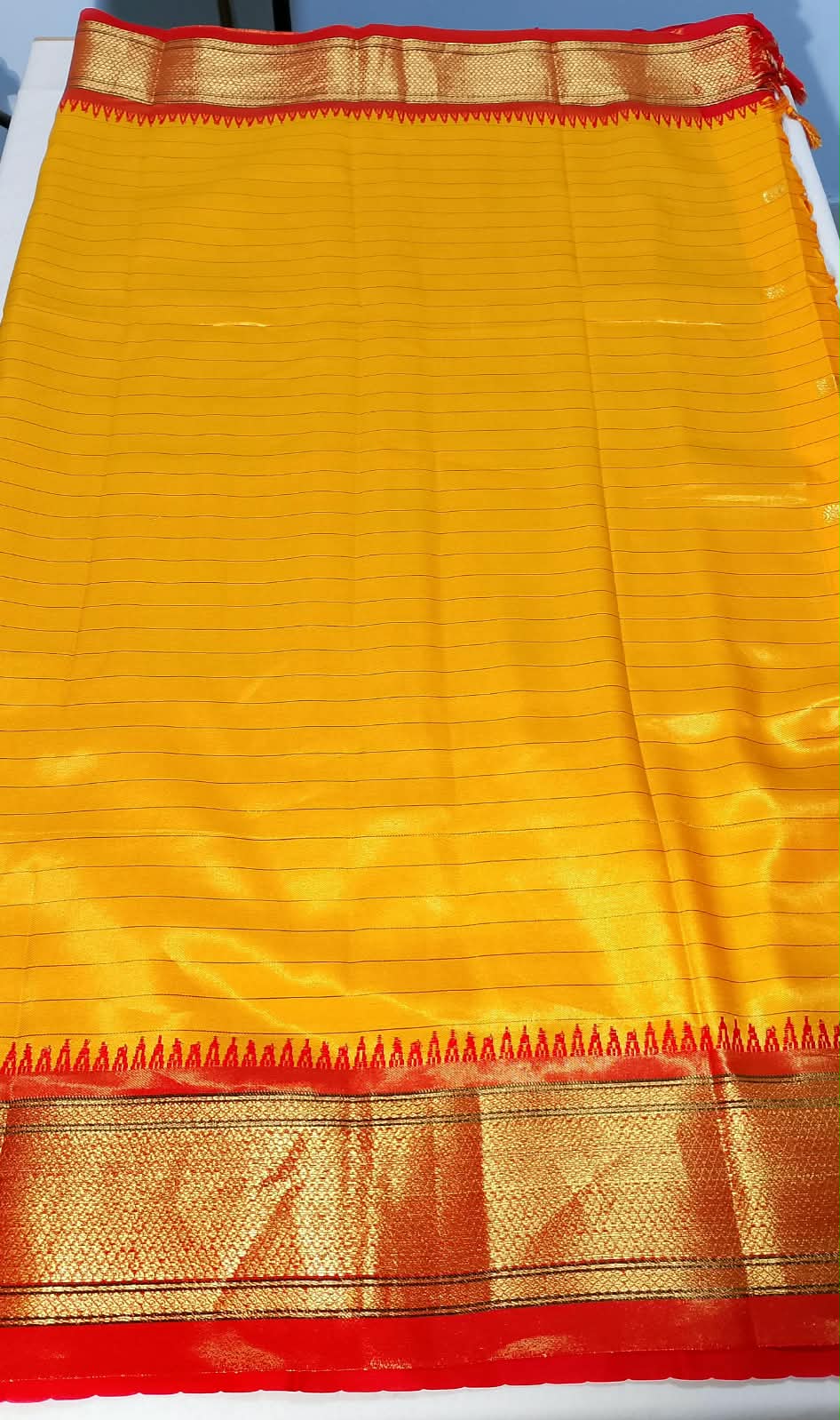 N1262: Ready To Ship Beautiful Paithani Saree With Unstitched Blouse