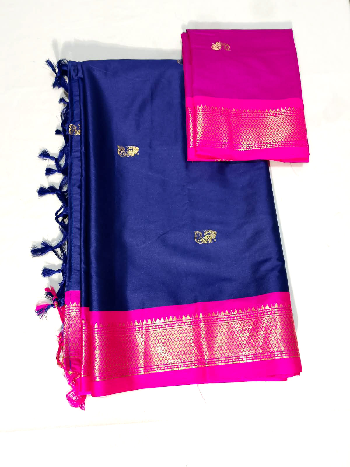 N1260: Ready To Ship Beautiful Paithani Saree With Unstitched Blouse