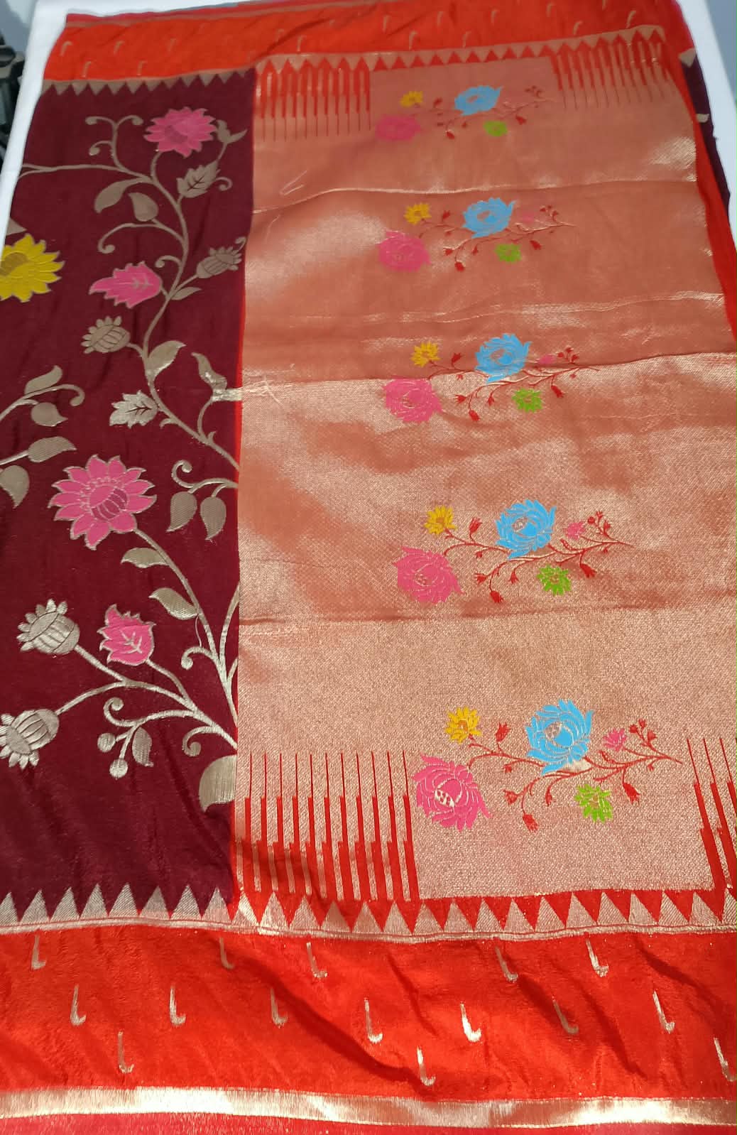 N1358 : Ready To Ship Beautiful Saree With Stitched Blouse N1358 : Ready To Ship Beautiful Saree With Stitched Blouse