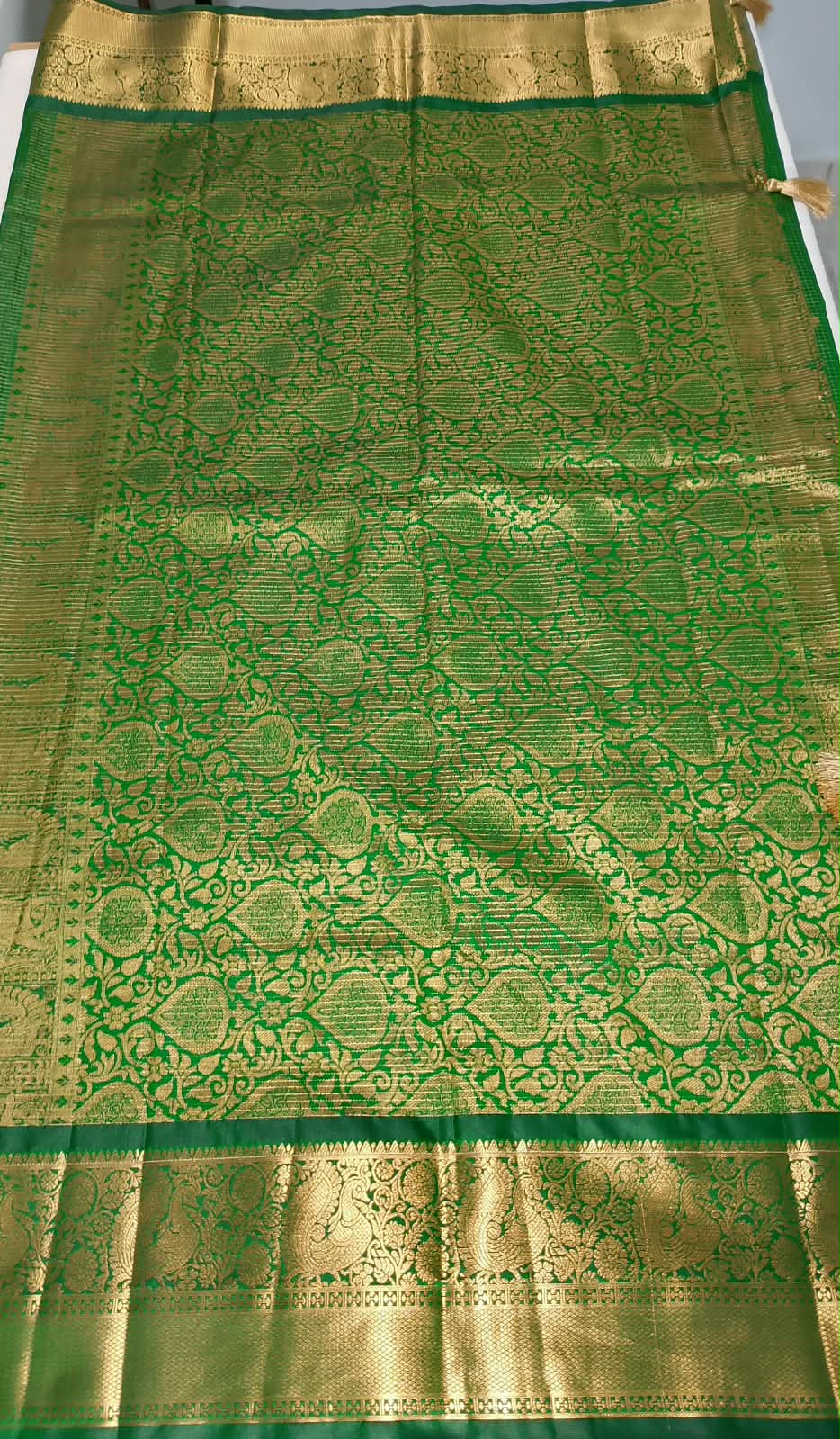 N1328 : Ready To Ship Beautiful Vintage Gadwal Saree With Stitched Blouse N1328 : Ready To Ship Beautiful Vintage Gadwal Saree With Stitched Blouse