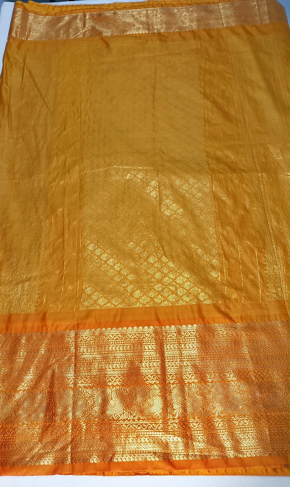 N1329 : Ready To Ship Beautiful Vintage Gadwal Saree With Stitched Blouse N1329 : Ready To Ship Beautiful Vintage Gadwal Saree With Stitched Blouse