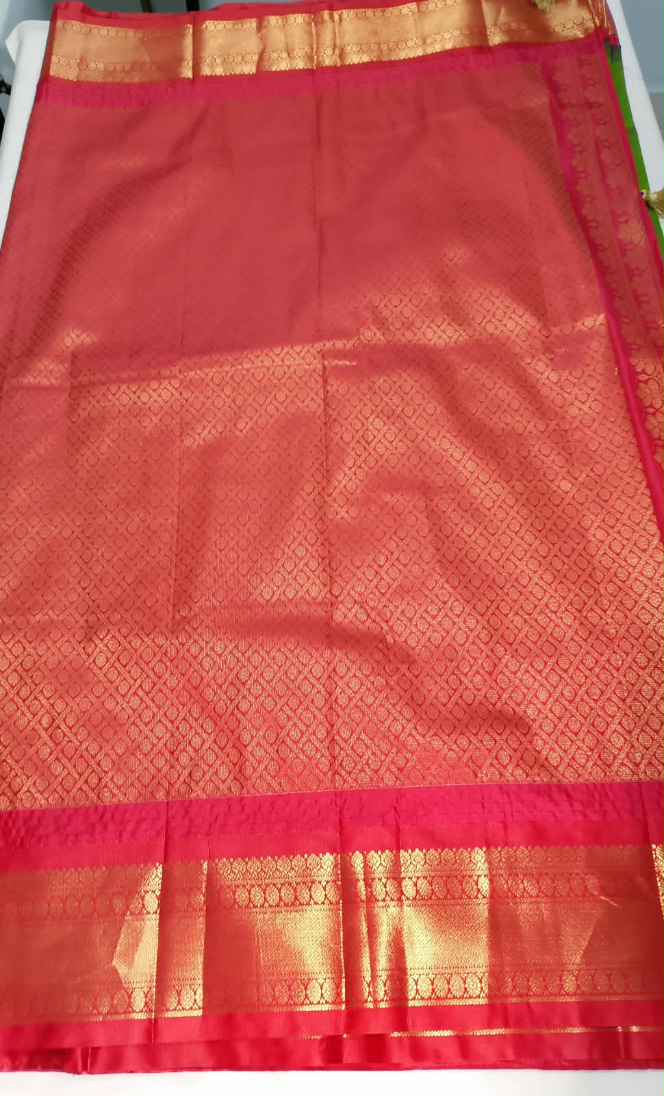 N1332 : Ready To Ship Beautiful Vintage Gadwal Saree With Stitched Blouse N1332 : Ready To Ship Beautiful Vintage Gadwal Saree With Stitched Blouse