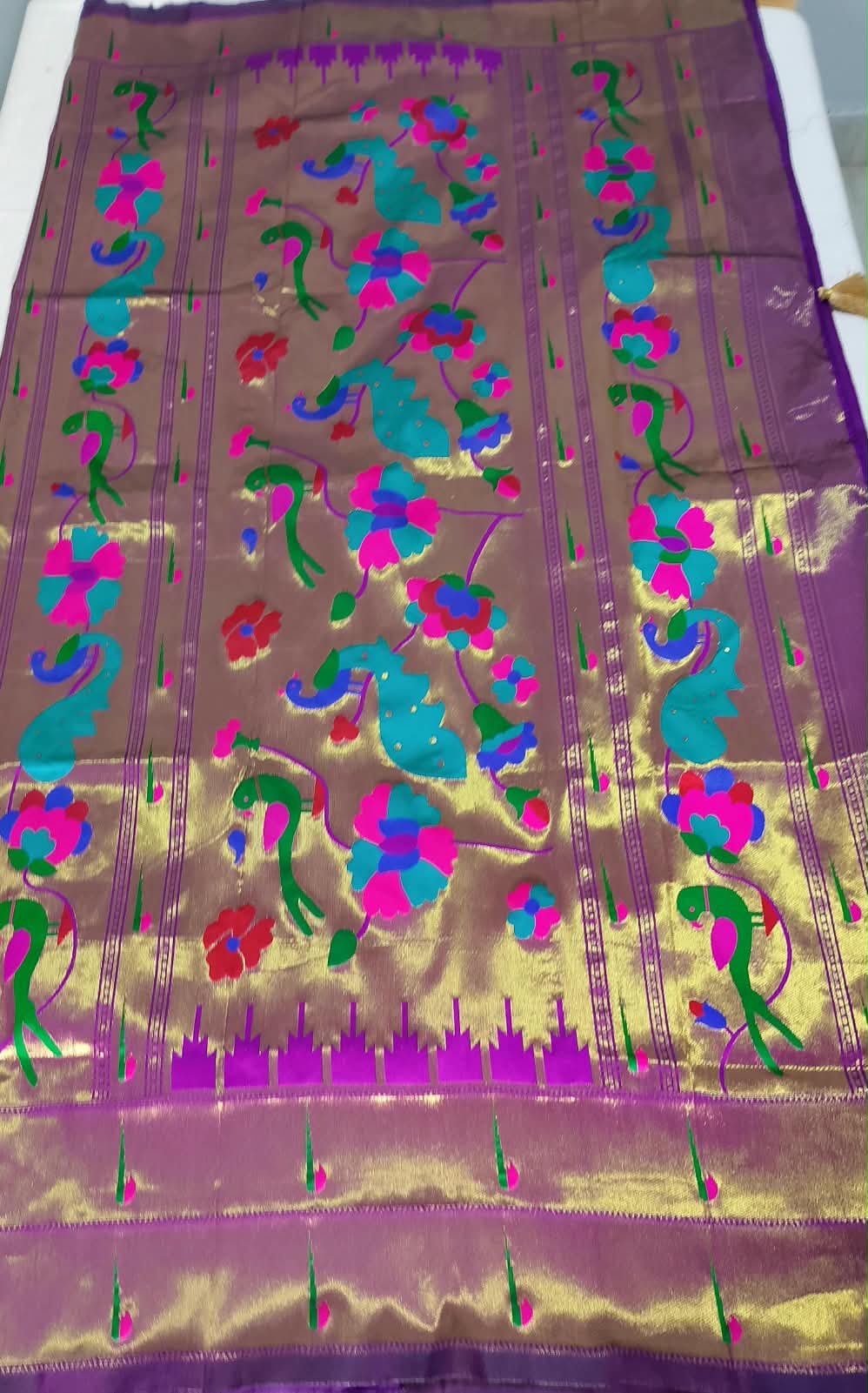 N1393 : Ready To Ship Beautiful Saree With Stitched Blouse N1393 : Ready To Ship Beautiful Saree With Stitched Blouse