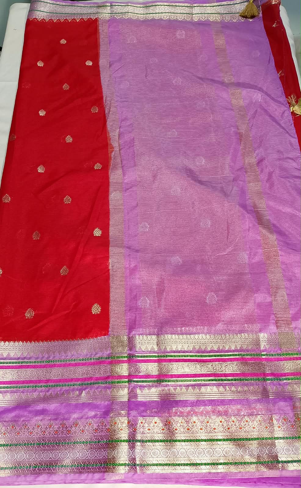 N1388 : Ready To Ship Beautiful Saree With Stitched Blouse N1388 : Ready To Ship Beautiful Saree With Stitched Blouse