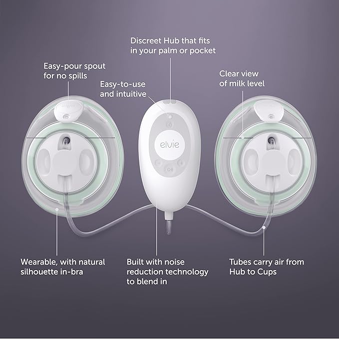 Elvie Stride Double Wearable Breast Pump