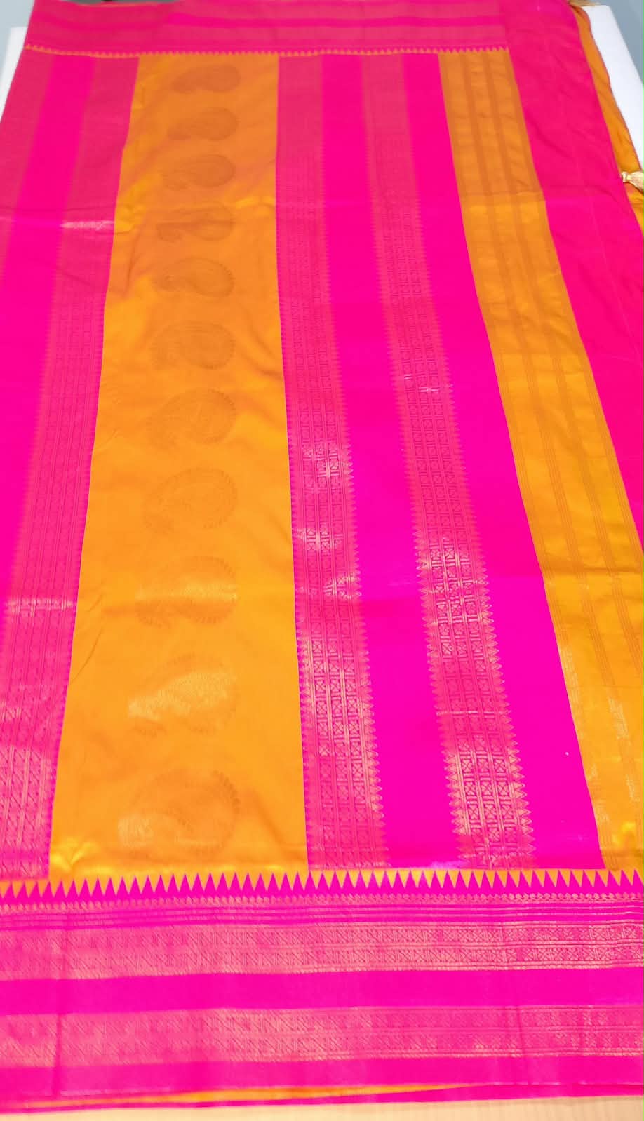 N1459 : Ready To Ship Beautiful Paithani Saree With Stitched Blouse