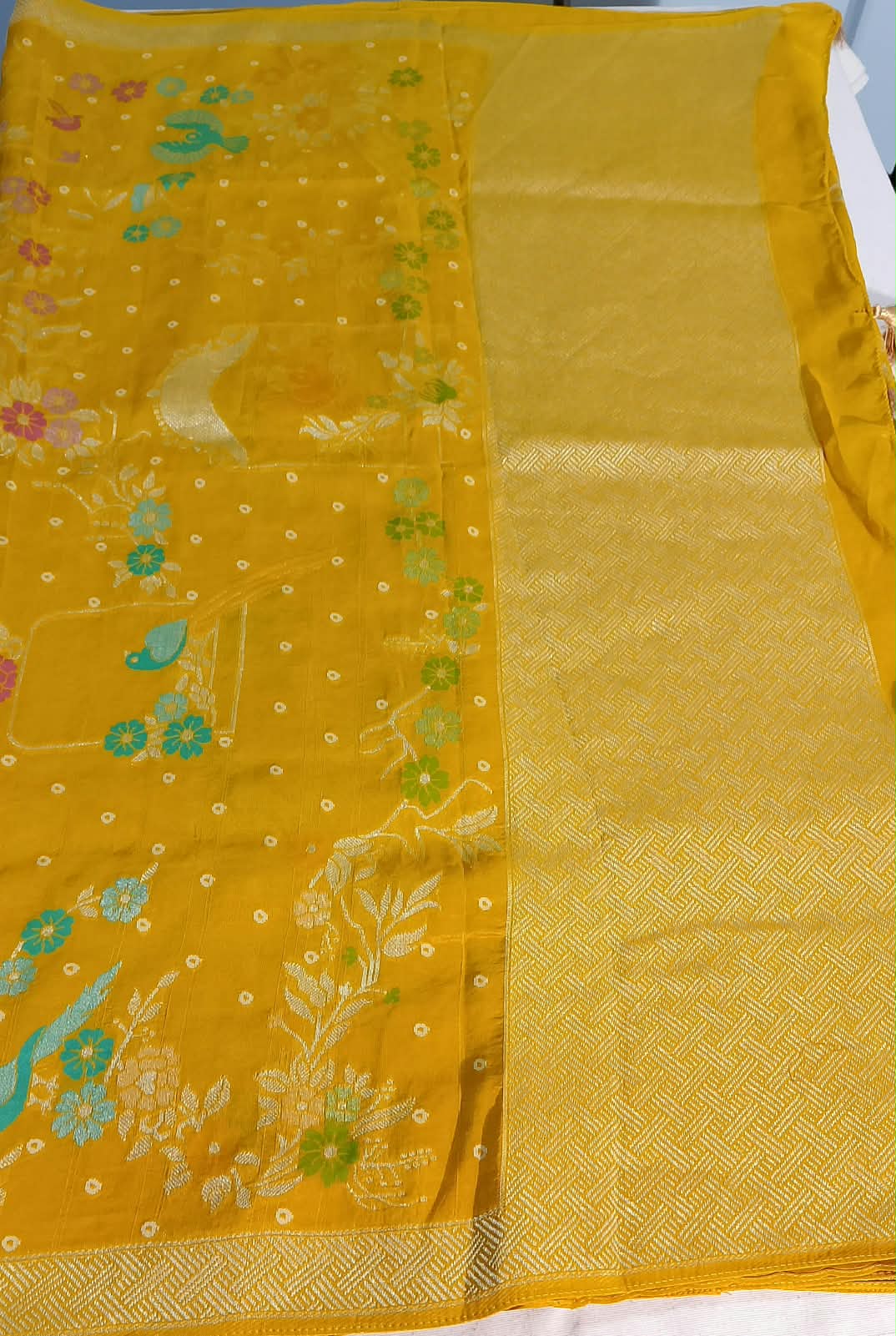 N1475 : Ready To Ship Beautiful Pure Munga Tussar Silk Saree With Stitched Blouse N1475 : Ready To Ship Beautiful Pure Munga Tussar Silk Saree With Stitched Blouse