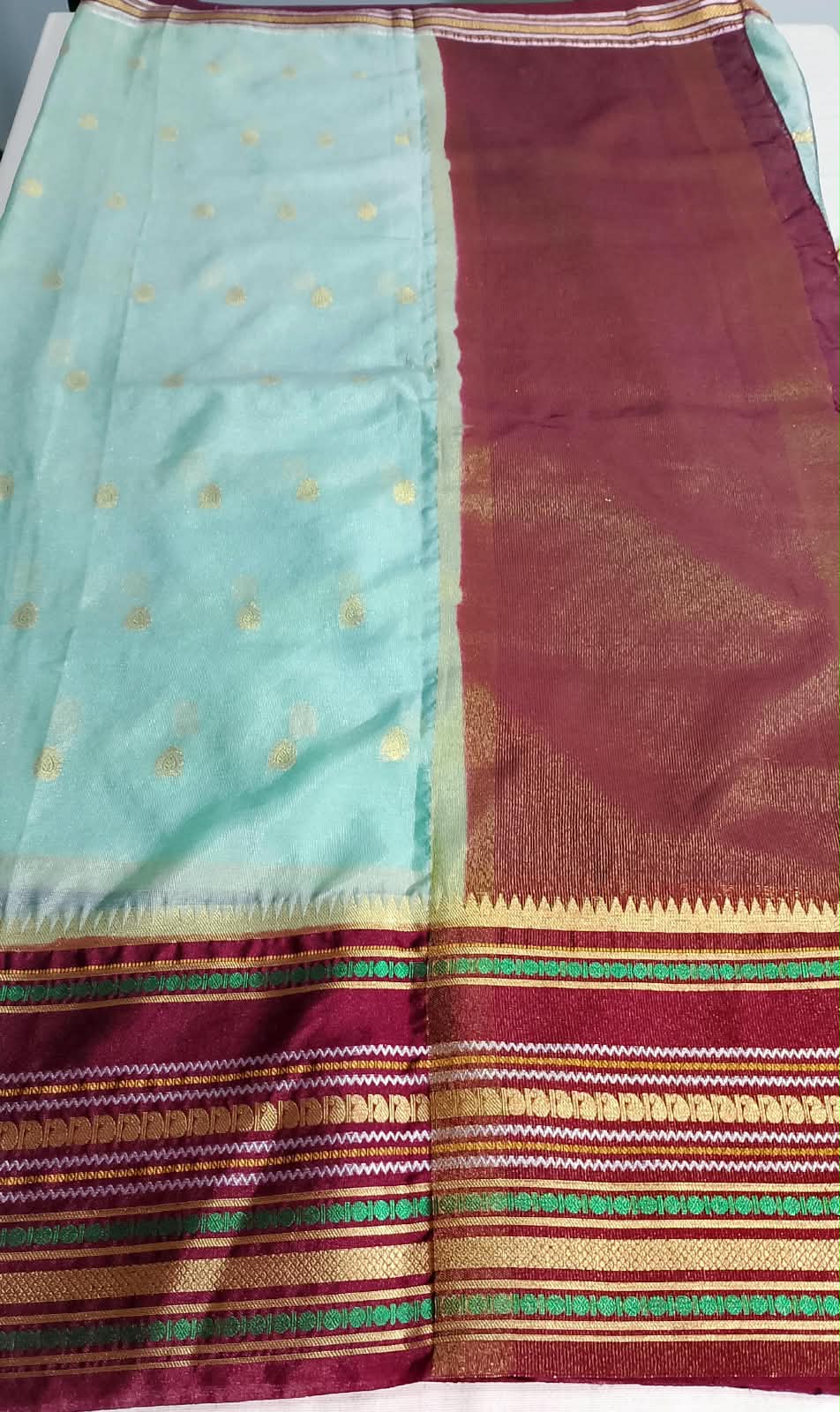 N1477 : Ready To Ship Beautiful Saree With Stitched Blouse N1477 : Ready To Ship Beautiful Saree With Stitched Blouse