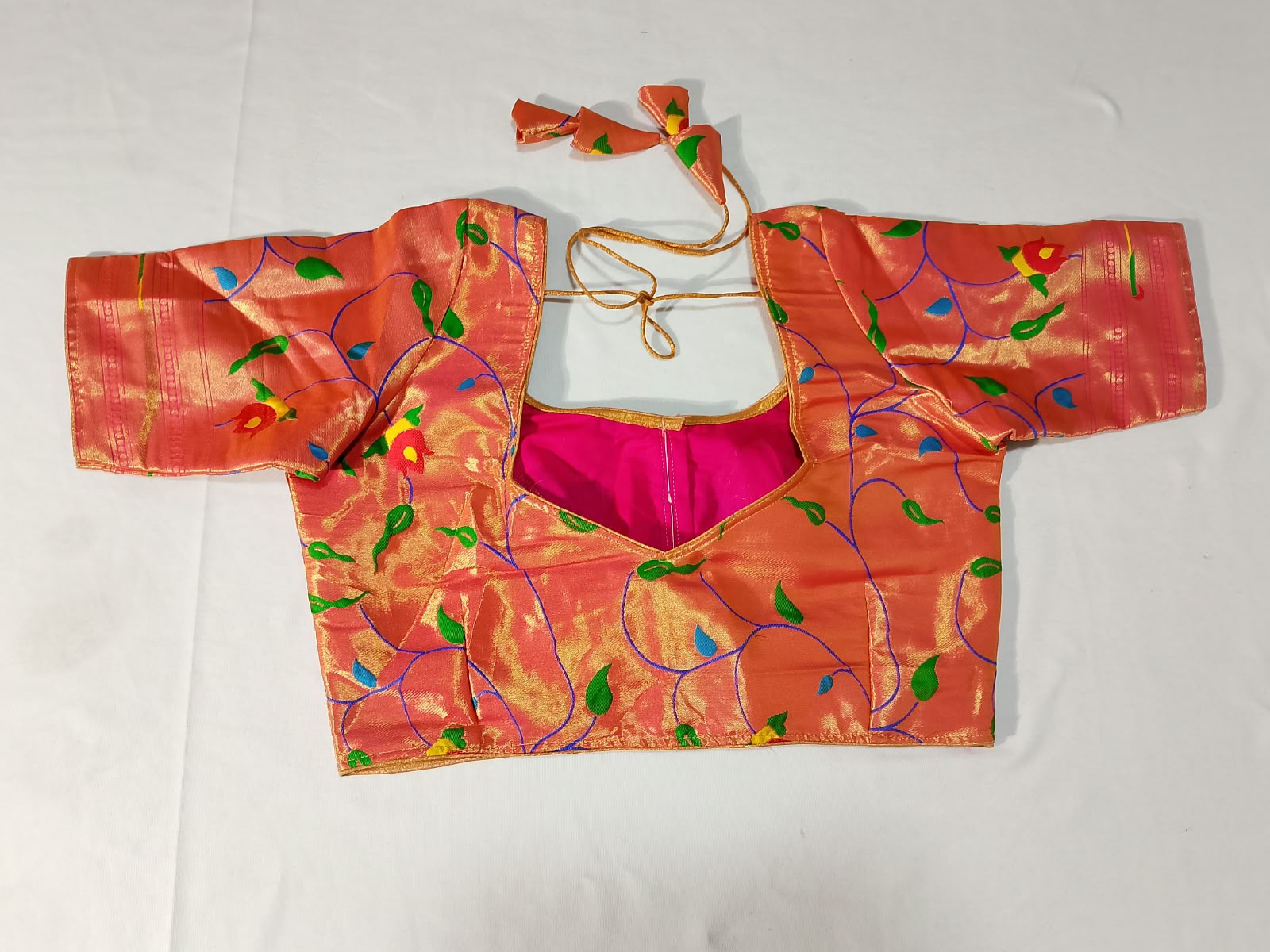 N1498 : Ready To Ship Beautiful Saree With Stitched Blouse N1498 : Ready To Ship Beautiful Saree With Stitched Blouse