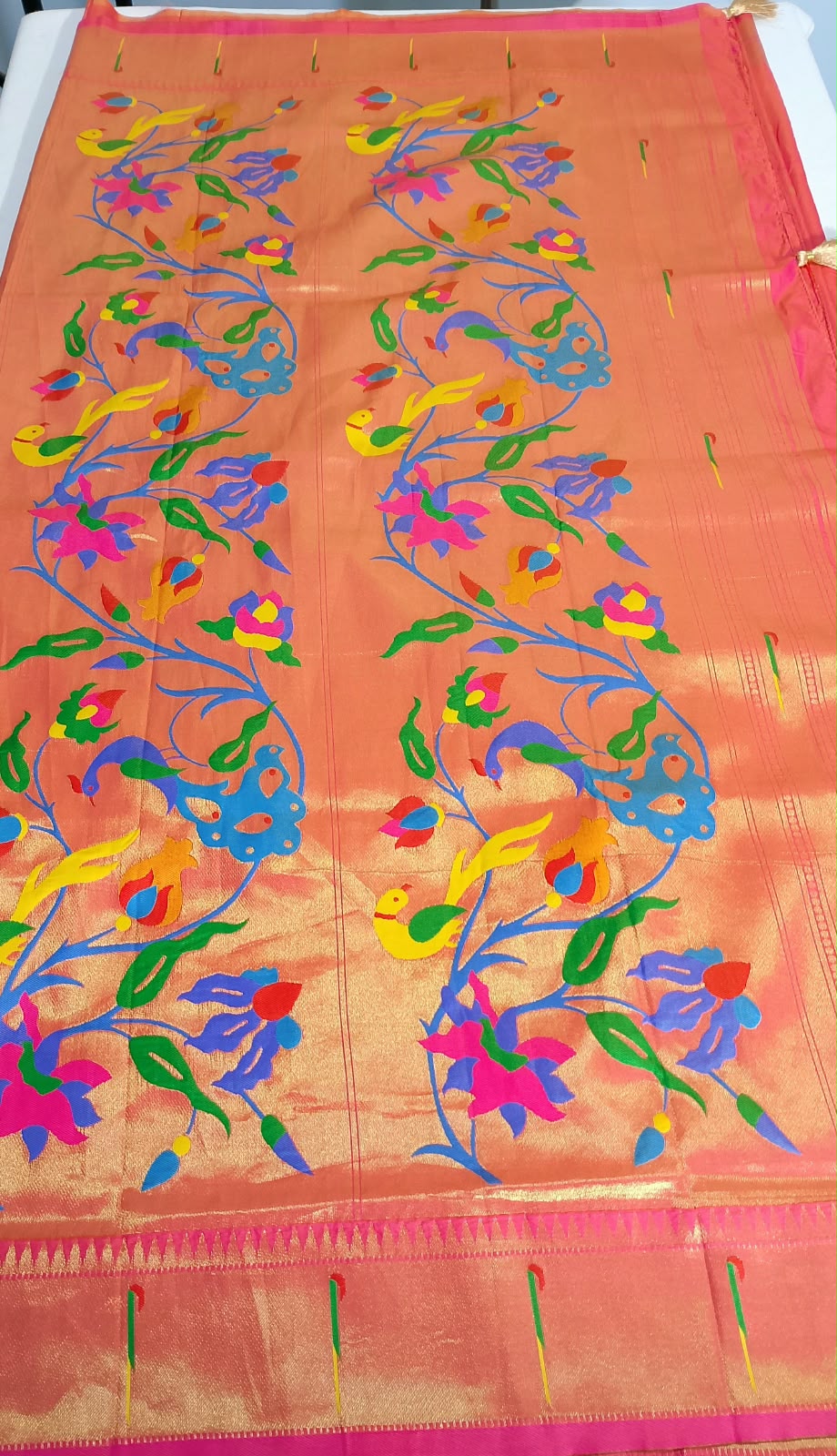 N1498 : Ready To Ship Beautiful Saree With Stitched Blouse N1498 : Ready To Ship Beautiful Saree With Stitched Blouse