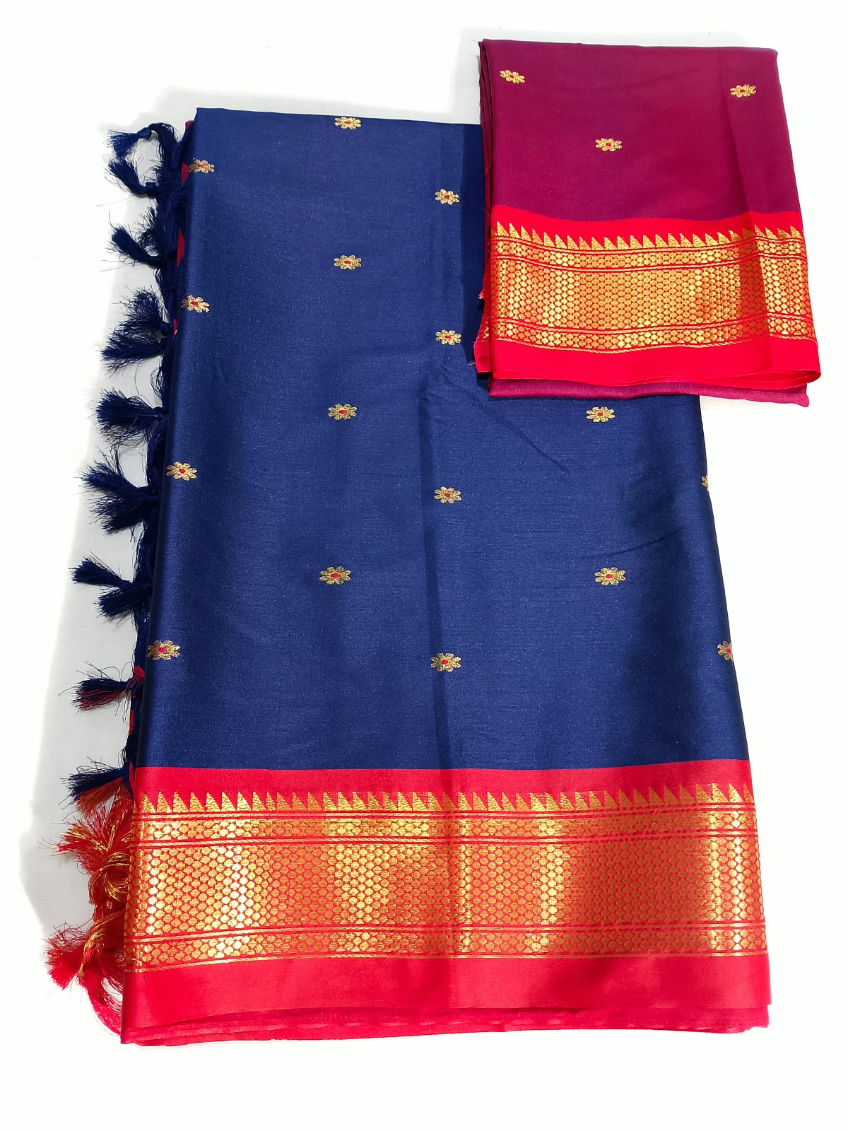N1513 : Ready To Ship Beautiful Saree With Stitched Blouse