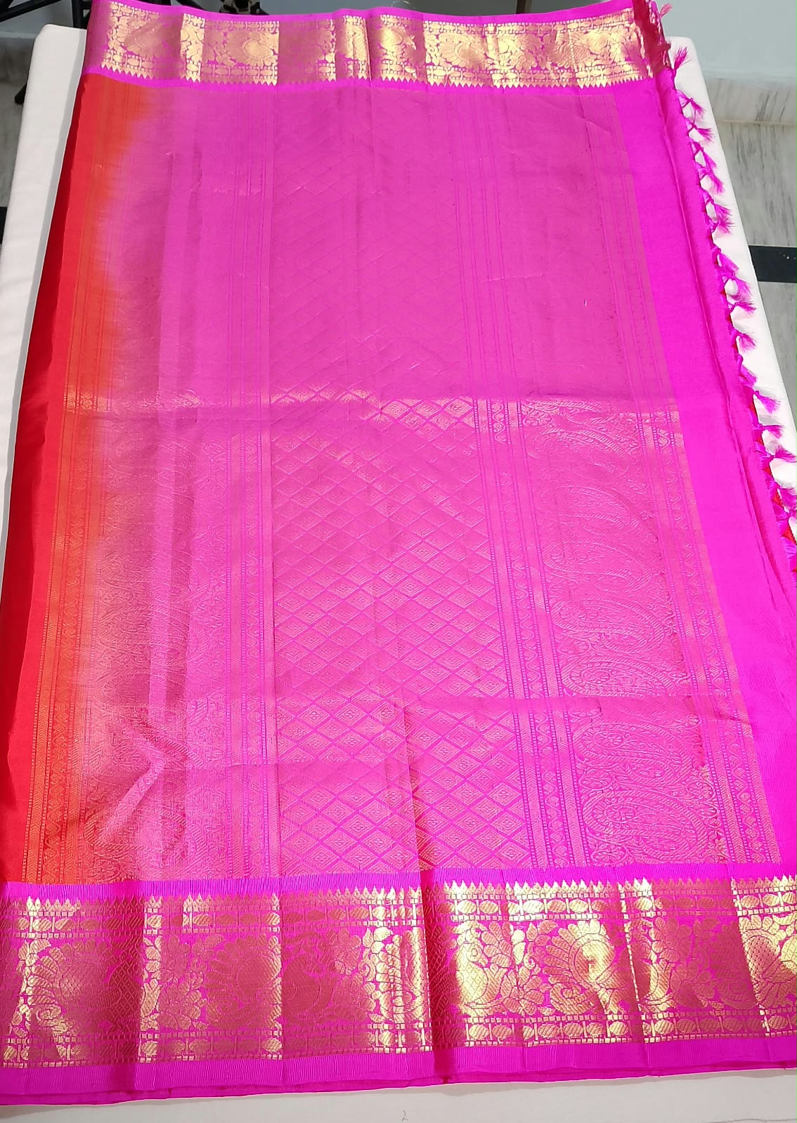 N1554: Ready To Ship Beautiful Saree With Stitched Blouse