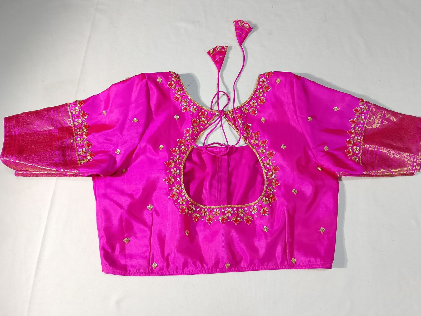N1554: Ready To Ship Beautiful Saree With Stitched Blouse