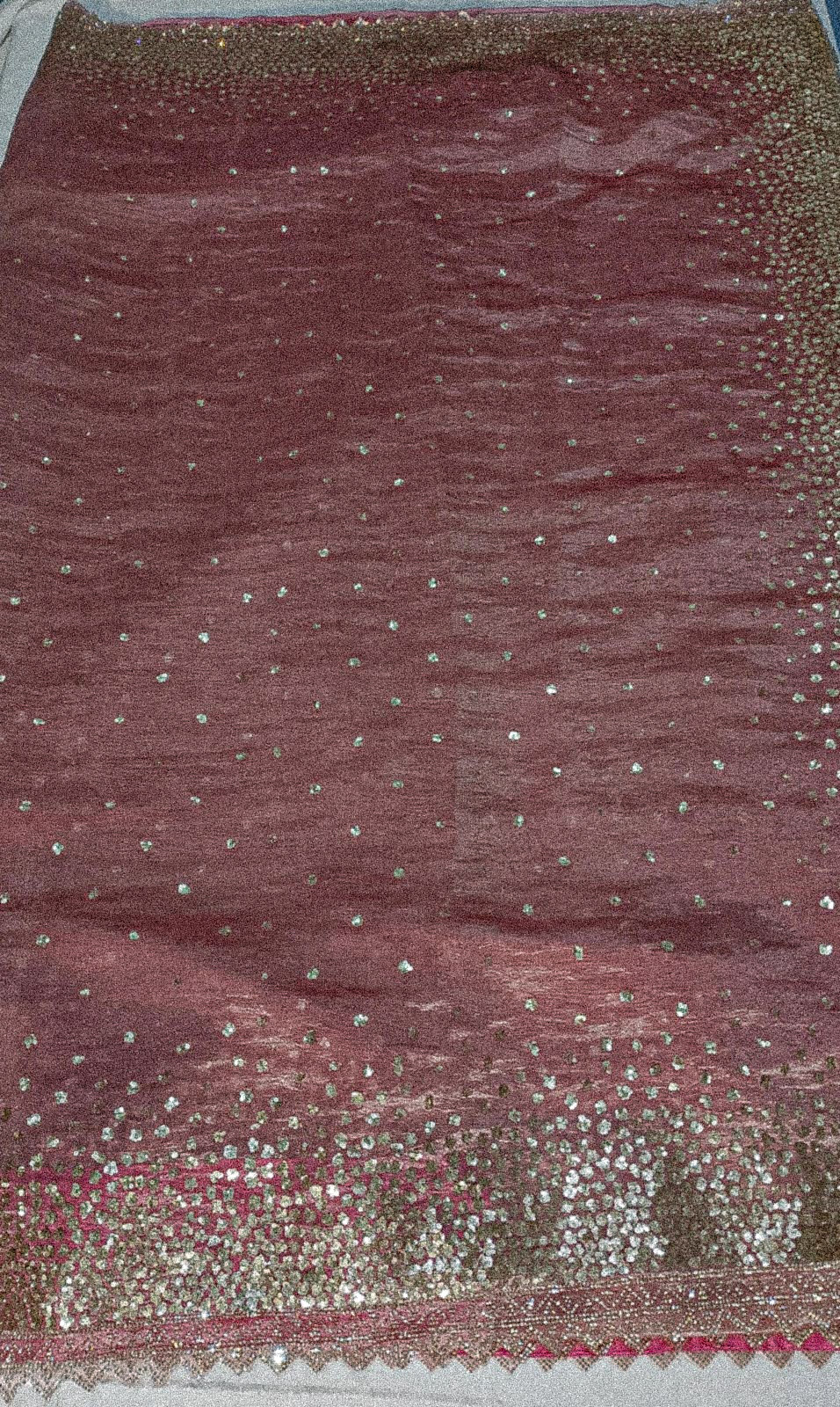 N1656 : Ready To Ship Beautiful Crushed Tissue Silk Saree With Stitched Blouse N1656 : Ready To Ship Beautiful Crushed Tissue Silk Saree With Stitched Blouse