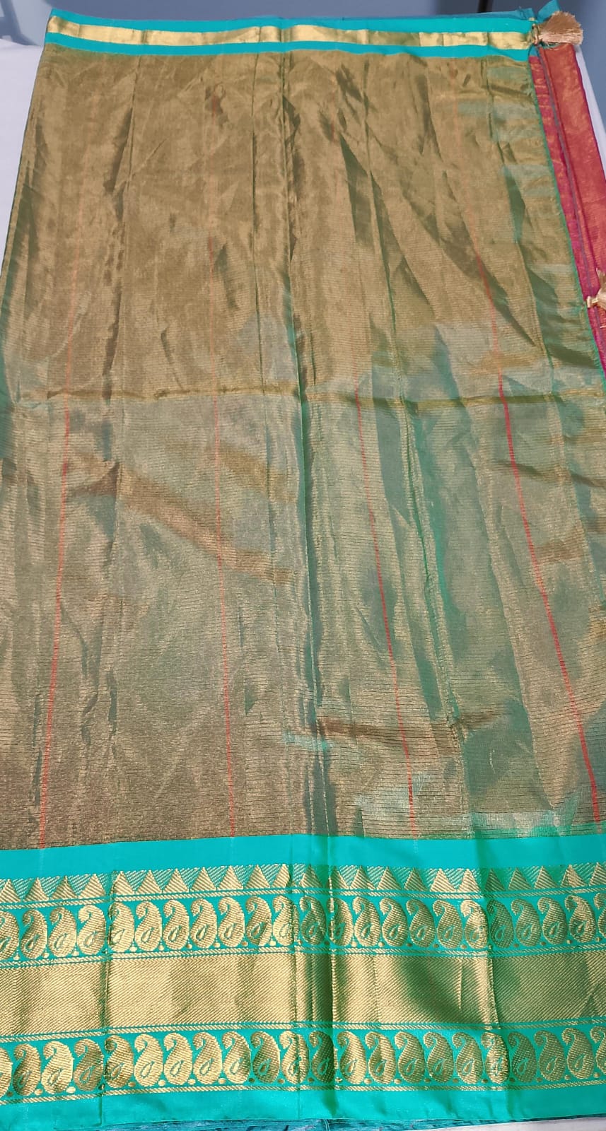 N1687  : Ready To Ship Beautiful Saree With Stitched Blouse