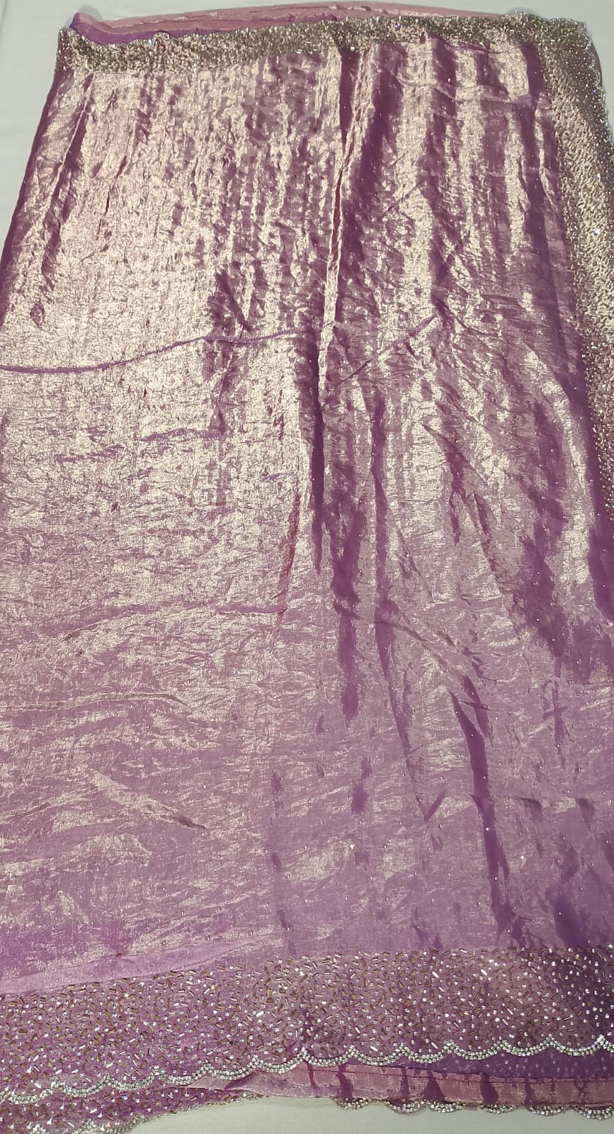 N1697 : Ready To Ship Beautiful Saree With Stitched Blouse