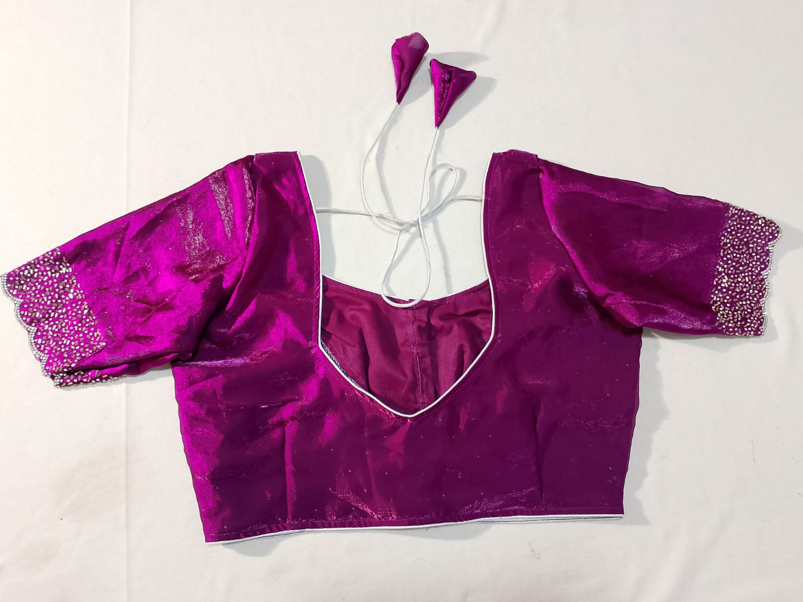 N1698 : Ready To Ship Beautiful Saree With Stitched Blouse