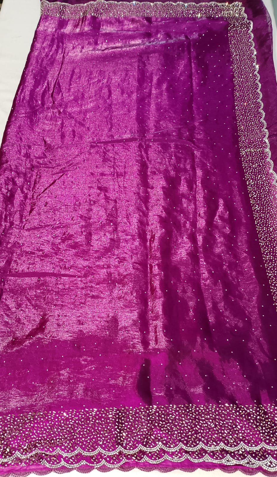 N1698 : Ready To Ship Beautiful Saree With Stitched Blouse