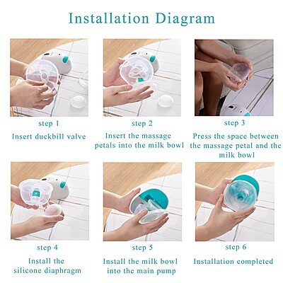 KOSTTE WEARABLE BREAST PUMP