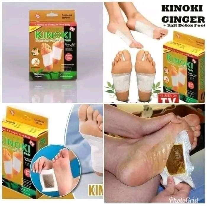 KINOKI GOLD FOOT DETOXIFIER