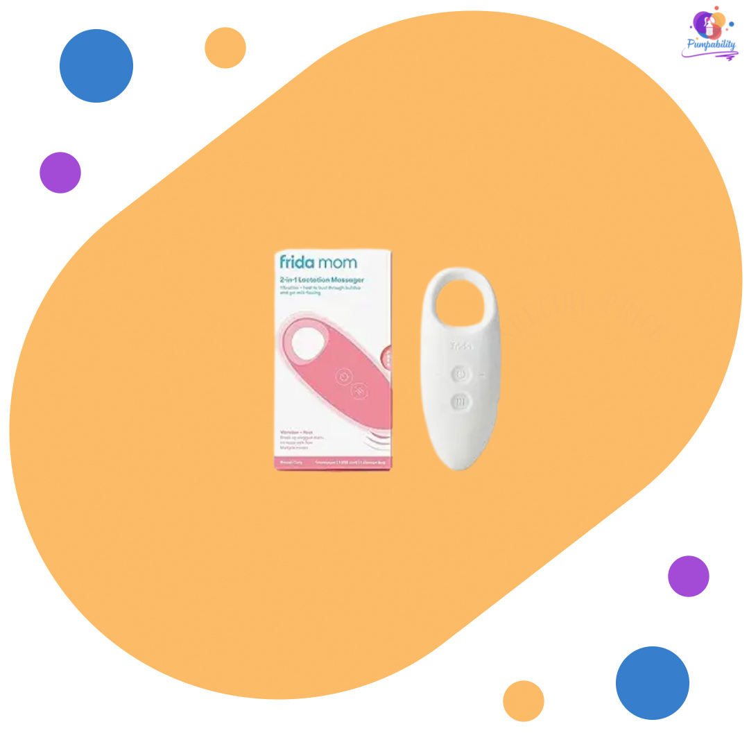 Frida Mom 2 In 1 Lactation Massager