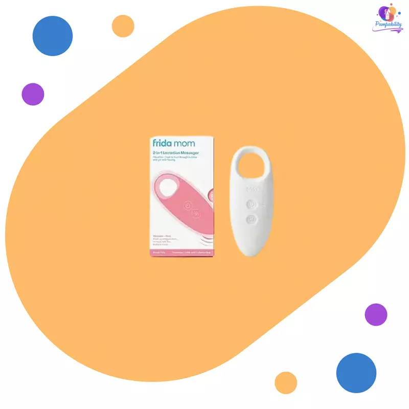 Frida Mom 2 In 1 Lactation Massager