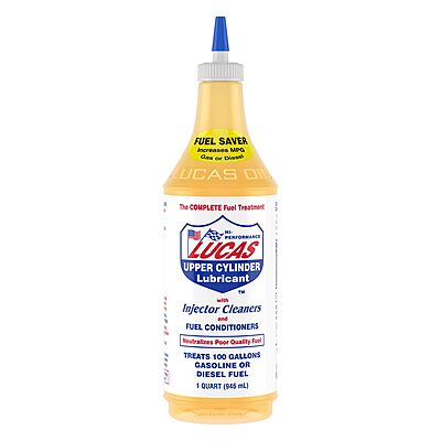 Lucas Oil Upper Cylinder Lubricant & Injector Cleaner (Fuel Treatment)