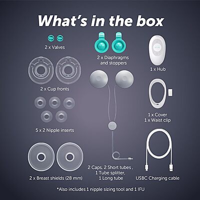 Elvie Stride 2 Double Wearable Breast Pump