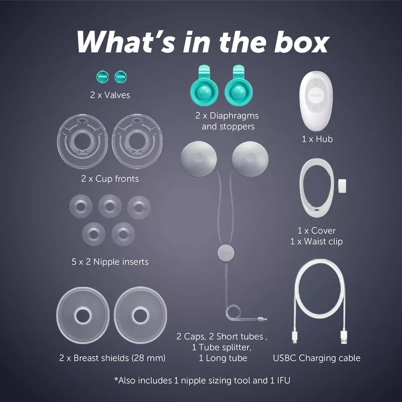 Elvie Stride 2 Double Wearable Breast Pump