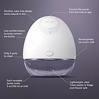 Elvie Breast Pump - Double, Wearable Breast Pump with App (silent)