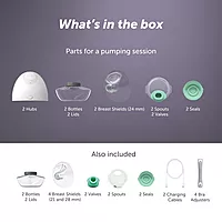 Elvie Breast Pump - Double, Wearable Breast Pump with App (silent)