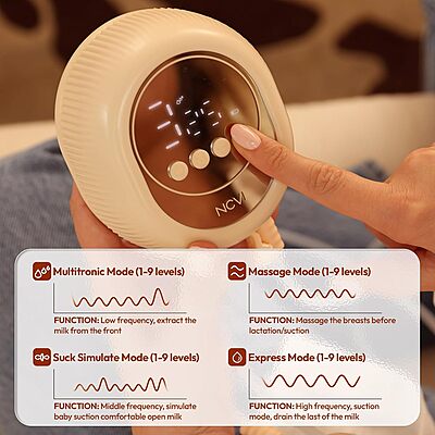 NCVI DOUBLE ELECTRIC BREAST PUMP