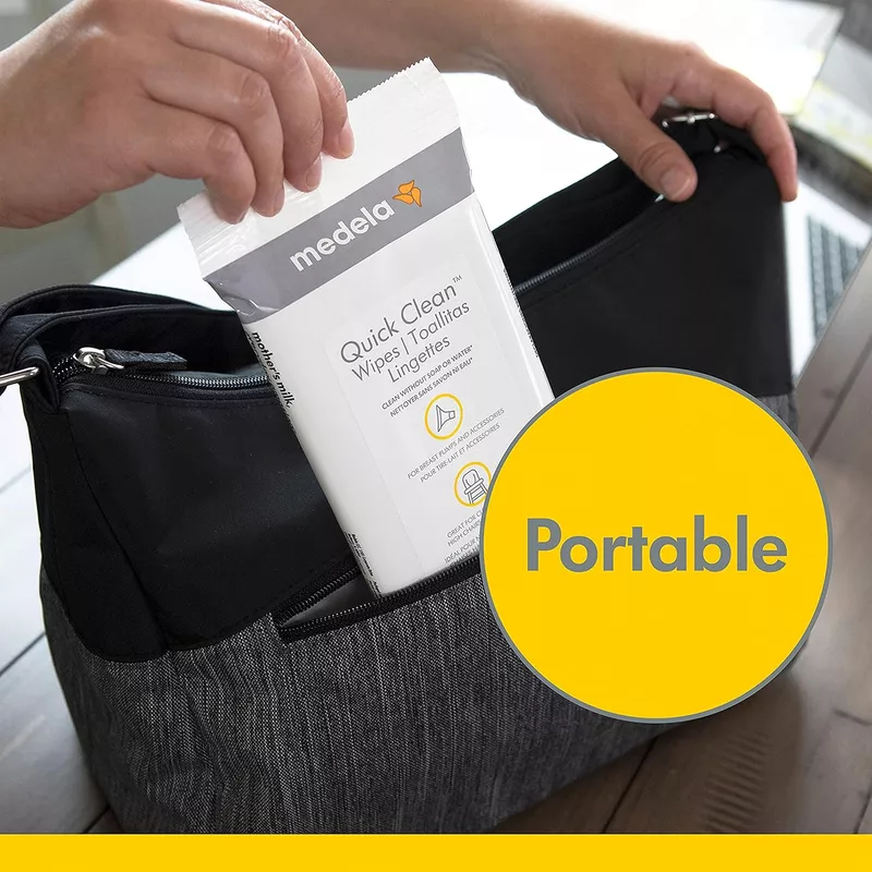 Medela Quick Clean Breast Pump & Accessory Wipes