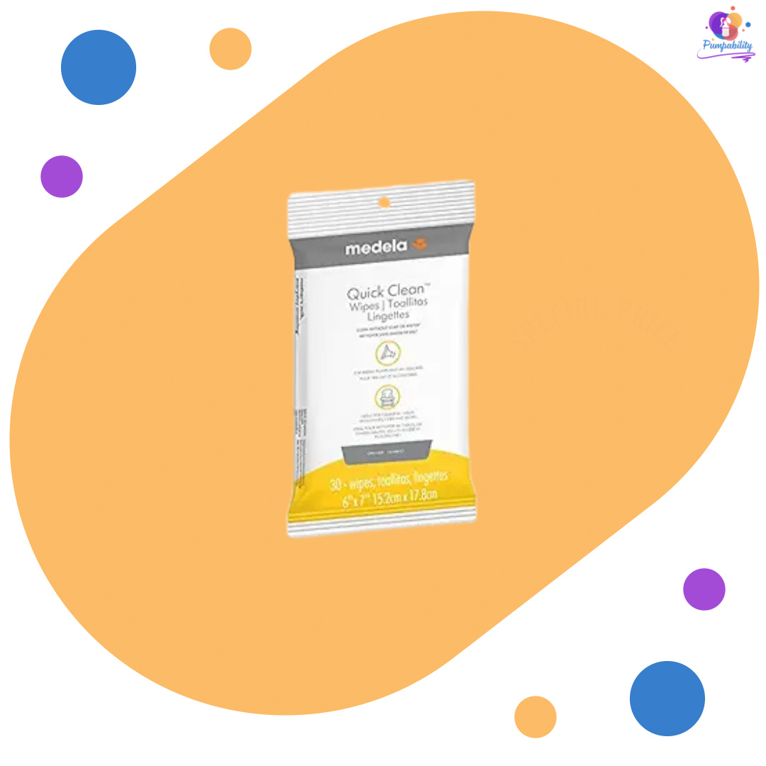 Medela Quick Clean Breast Pump & Accessory Wipes