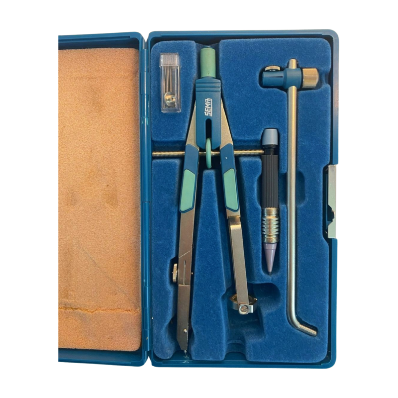 Vintage SEMA Quick Adjustment Compass Set - Complete and Pristine