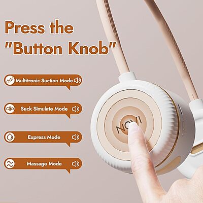 NCVI NECKBAND WEARABLE BREAST PUMP