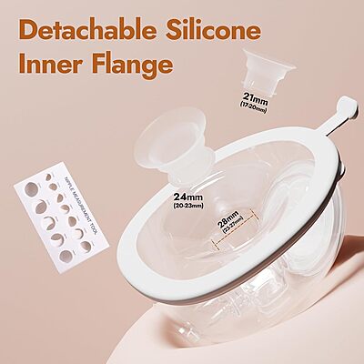 NCVI NECKBAND WEARABLE BREAST PUMP