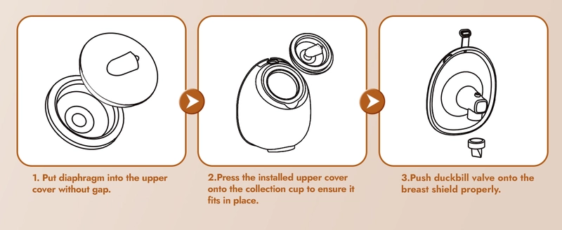 NCVI NECKBAND WEARABLE BREAST PUMP