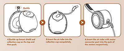 NCVI NECKBAND WEARABLE BREAST PUMP