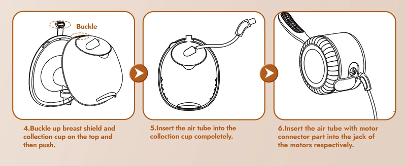 NCVI NECKBAND WEARABLE BREAST PUMP